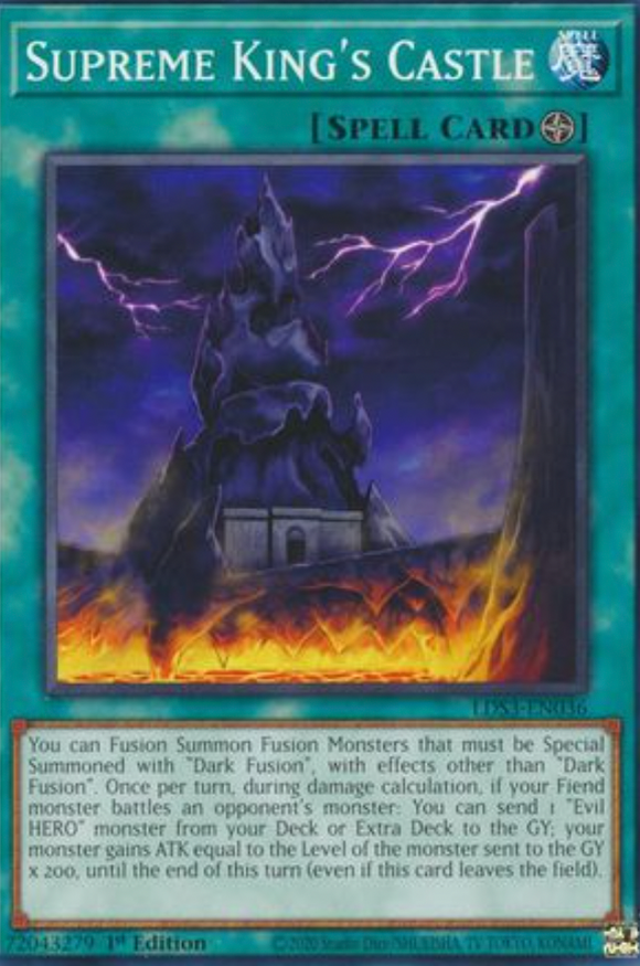 Supreme King's Castle - LDS3-EN036 - Common 1st Edition