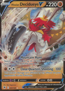 Hisuian Decidueye V - 083/189 - Ultra Rare