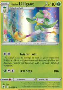 Hisuian Lilligant - 016/189 - Holo Rare