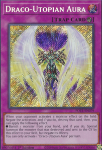 Draco-Utopian Aura - POTE-EN079 - Secret Rare 1st Edition