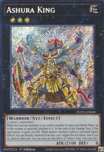 Ashura King - POTE-EN048 - Secret Rare 1st Edition