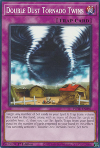 Double Dust Tornado Twins - POTE-EN080 - Common 1st Edition