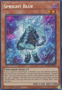 Spright Blue - POTE-EN003 - Secret Rare 1st Edition