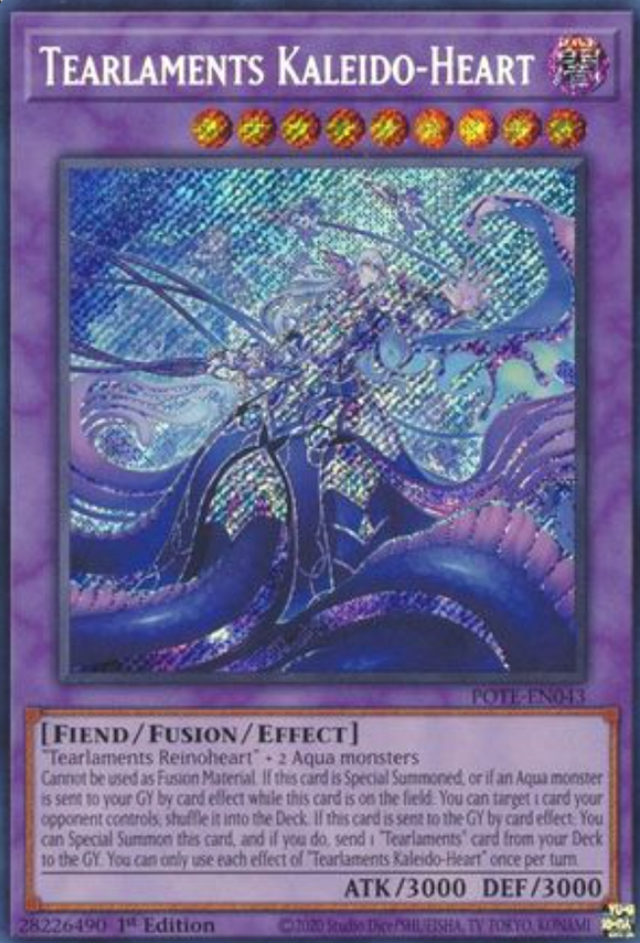 Tearlaments Kaleido-Heart - POTE-EN043 - Secret Rare 1st Edition