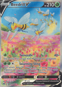 Beedrill V - 161/189 - Alternate Art Ultra Rare