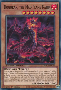 Dogoran, the Mad Flame Kaiju - SGX2-ENC08 - Common 1st Edition