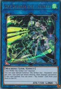 Sky Striker Ace - Hayate - MAMA-EN007 - Ultra Rare 1st Edition