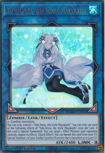 Yuki-Onna, the Icicle Mayakashi - MAMA-EN014 - Ultra Rare 1st Edition