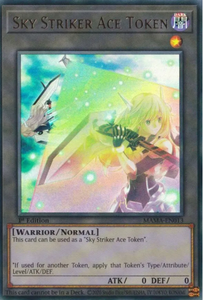 Sky Striker Ace Token - MAMA-EN013 - Ultra Rare 1st Edition