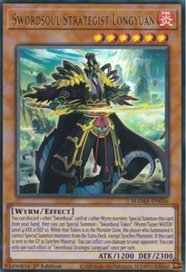 Swordsoul Strategist Longyuan - MAMA-EN036 - Ultra Rare 1st Edition