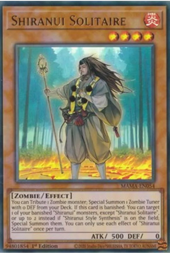 Shiranui Solitaire - MAMA-EN054 - Ultra Rare 1st Edition