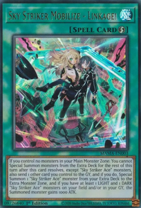 Sky Striker Mobilize - Linkage! - MAMA-EN003 - Ultra Rare 1st Edition