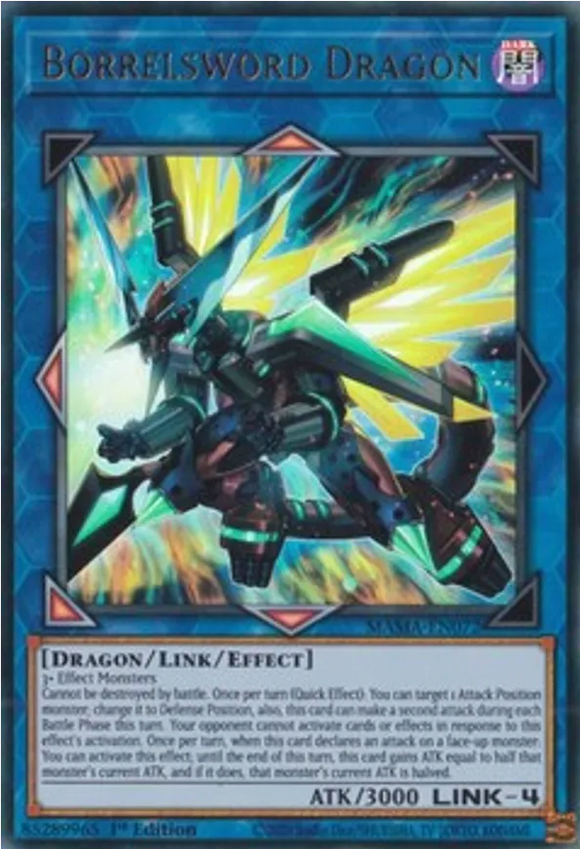 Borrelsword Dragon - MAMA-EN072 - Ultra Rare 1st Edition