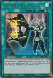 Sky Striker Mecha - Shark Cannon - MAMA-EN011 - Ultra Rare 1st Edition