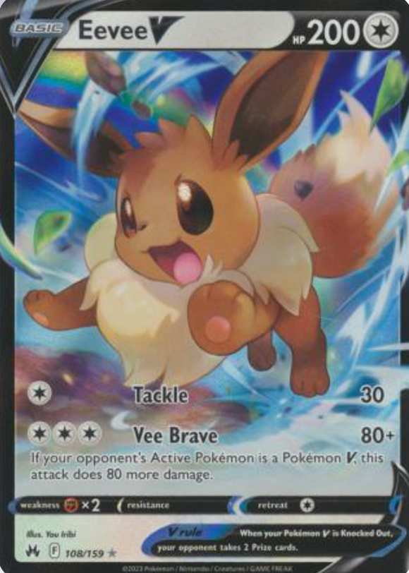 Eevee V - 108/159 - Ultra Rare