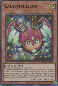 Galactikuriboh - PHHY-EN003 - Super Rare 1st Edition