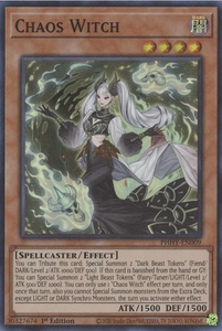 Chaos Witch - PHHY-EN009 - Super Rare 1st Edition