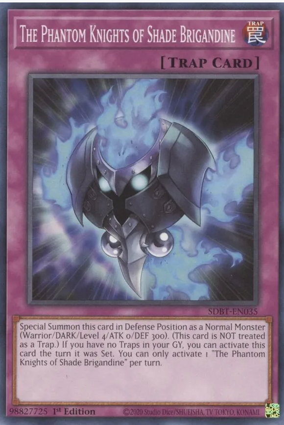 The Phantom Knights of Shade Brigandine - SDBT-EN035 - Common 1st Edition